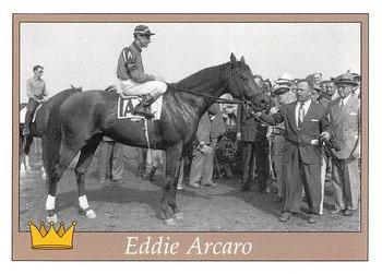 1996 Jockey Star Jockeys' Guild #15 Eddie Arcaro Front